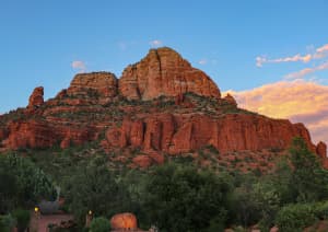 Вид на Красные скалы Седоны